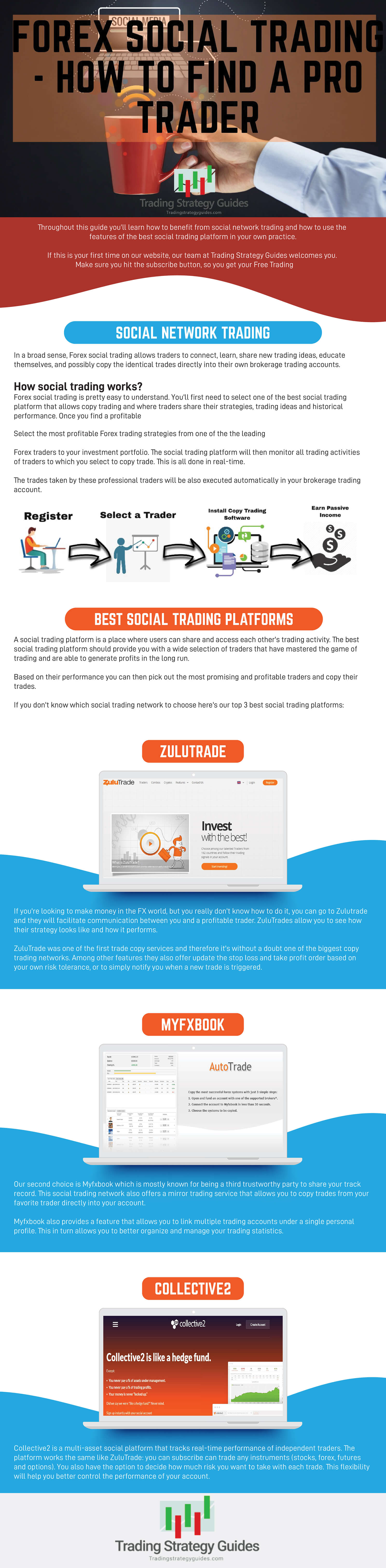 Best Social Trading Platform Infographic