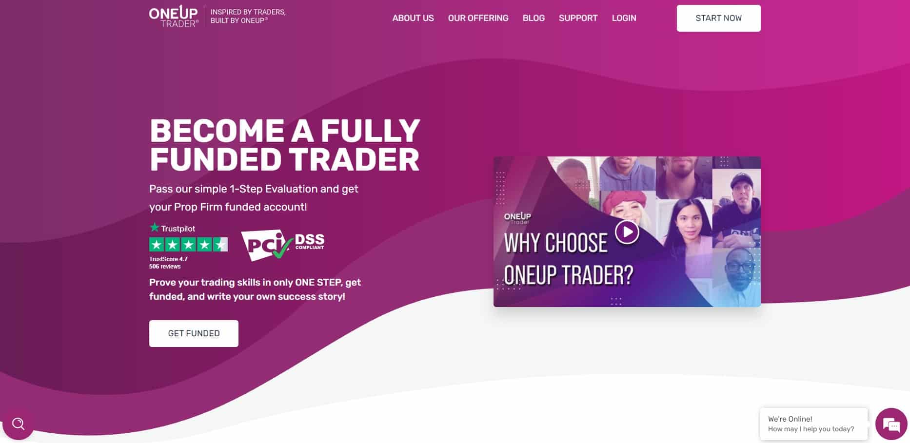 Best Prop Firms - Oneup Trader