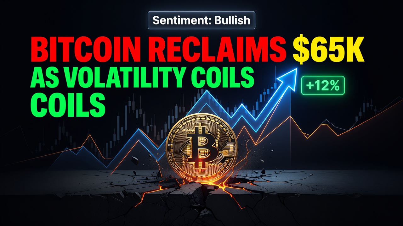 Bitcoin Reclaims K As Volatility Coils For A Breakout -- Trading Strategy Guides,Trading Tutorials,Trading Strategies,Trading Strategy Bitcoin Reclaims K As Volatility Coils For A Breakout