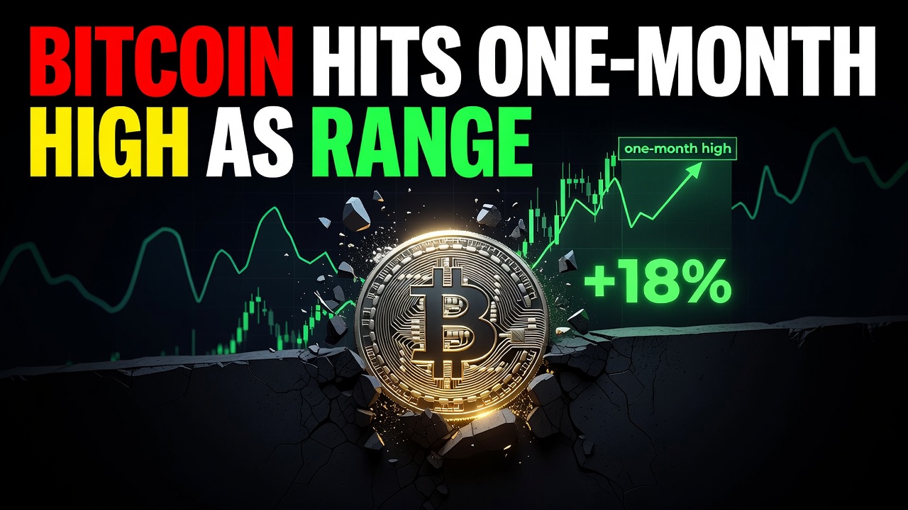 Bitcoin Hits One-Month High As Range Breakout Defies Skeptics