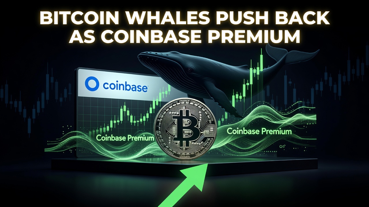 Bitcoin Whales Push Back As Coinbase Premium Flashes Green -- Trading Strategy Guides,Trading Tutorials,Trading Strategies,Trading Strategy Bitcoin Whales Push Back As Coinbase Premium Flashes Green