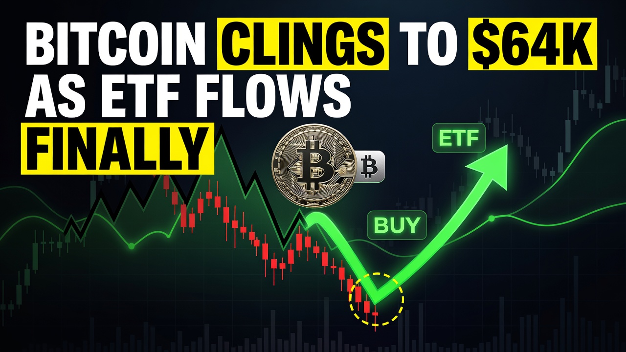 Bitcoin Clings To K As Etf Flows Finally Flip Positive