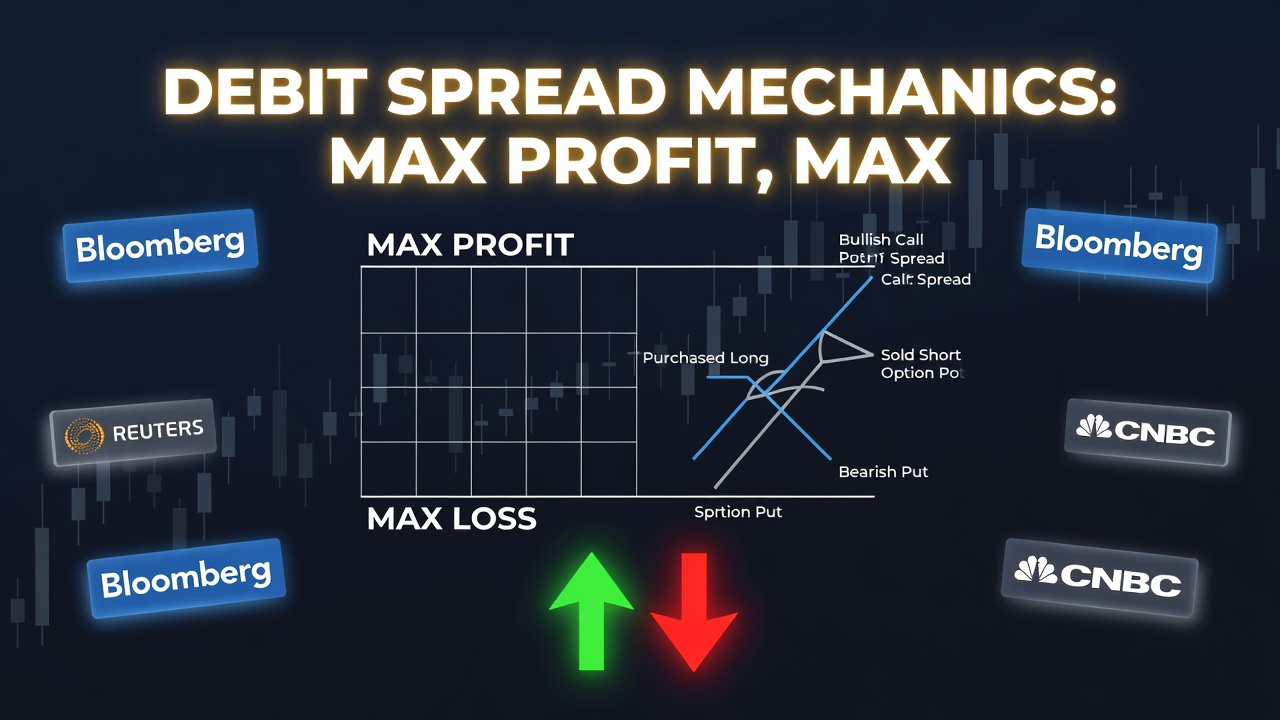 Debit Spread Mechanics: Max Profit, Max Loss, Breakeven -- Debit Spread Mechanics: Max Profit, Max Loss, Breakeven