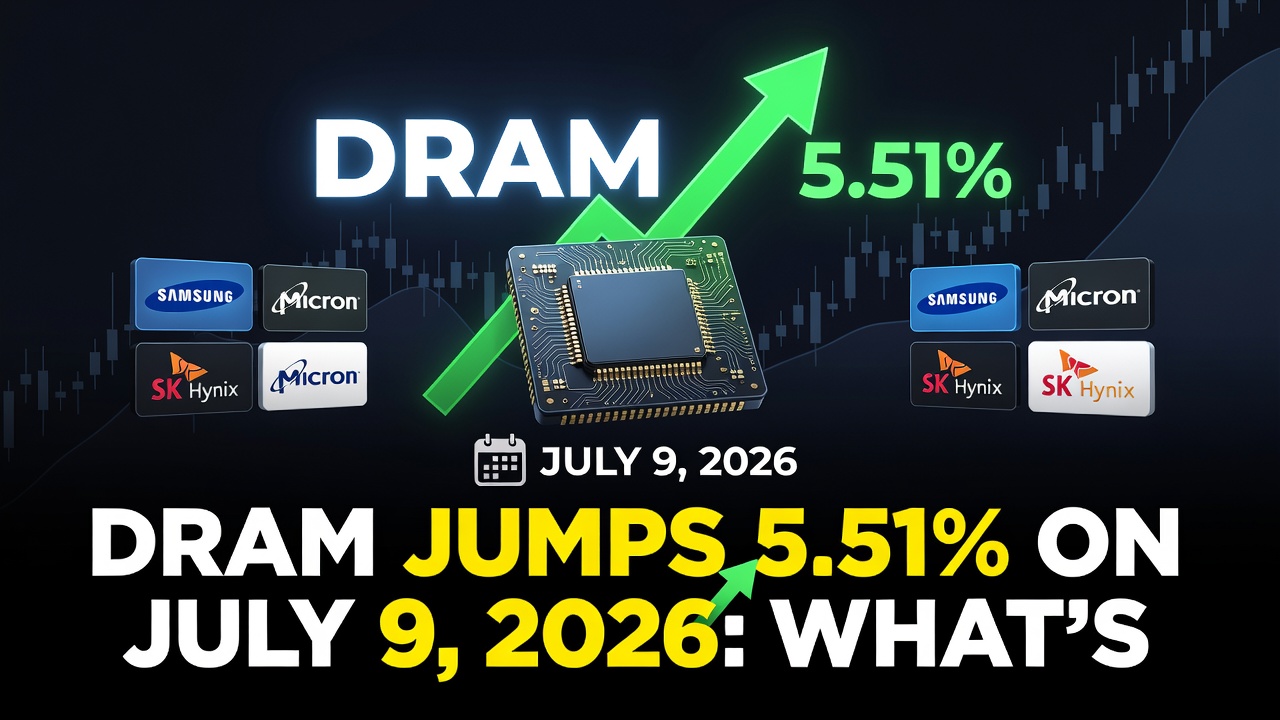 Dram Jumps 5.51% On July 9, 2026: What'S Next? -- Dram Jumps 5.51% On July 9, 2026: What'S Next?