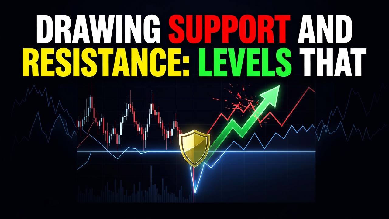 Drawing Support And Resistance: Levels That Actually Hold -- Drawing Support And Resistance: Levels That Actually Hold