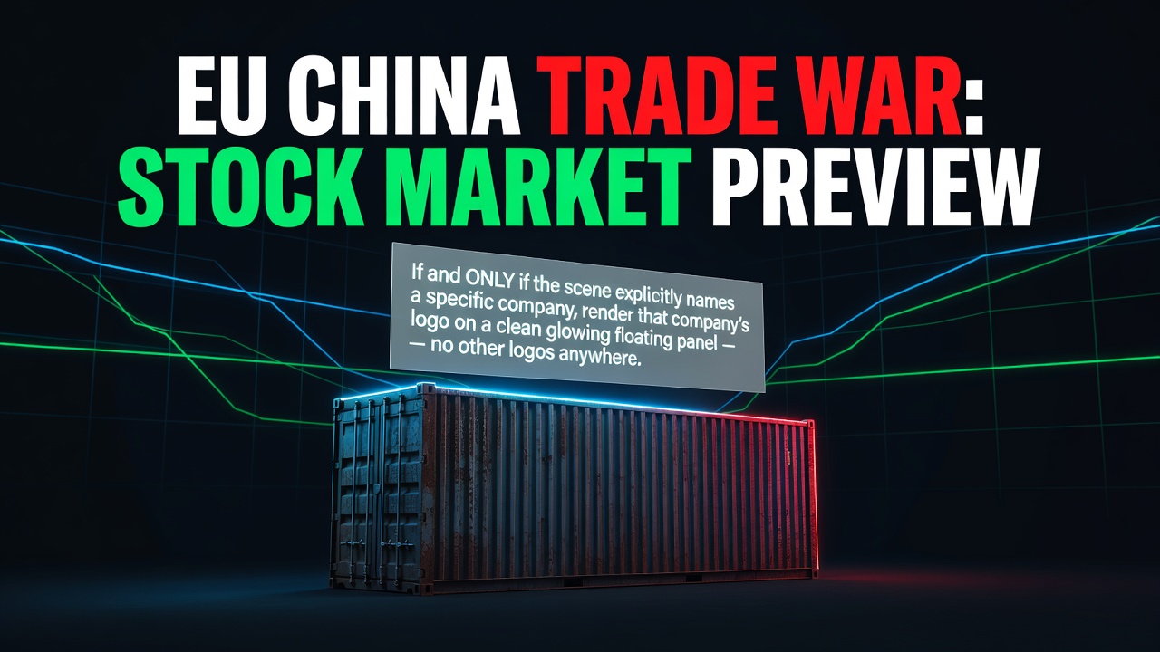 Eu China Trade War: Stock Market Preview July 26, 2026