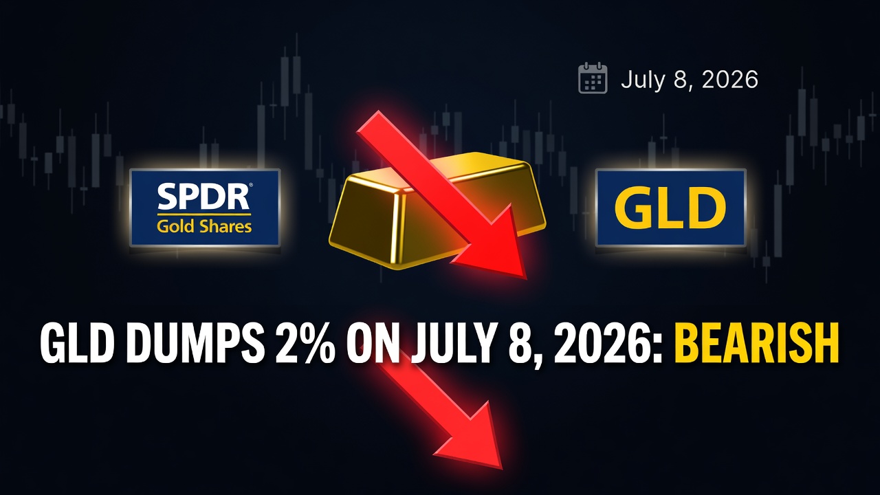 Gld Dumps 2% On July 8, 2026: Bearish Momentum Continues -- Gld Dumps 2% On July 8, 2026: Bearish Momentum Continues