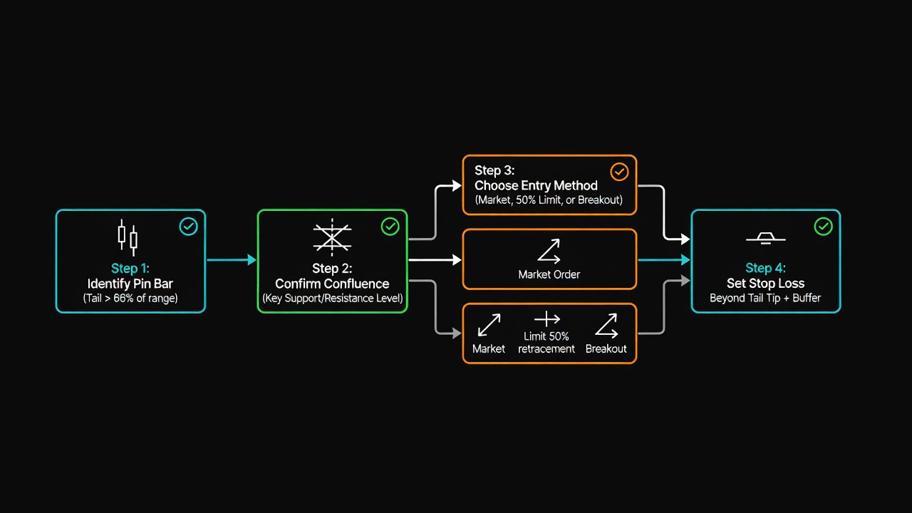 Pin Bar Reversal Strategy: Entry Rules And Trade Setup Guide — Quick Reference