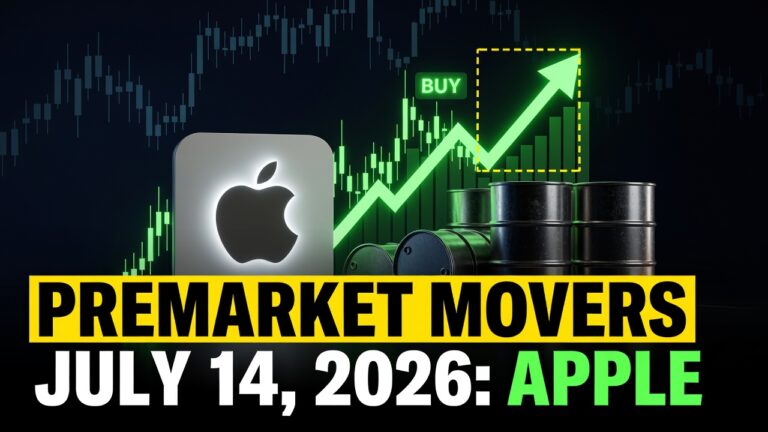 Premarket Movers July 14, 2026: Apple And Crude Oil Take Center Stage