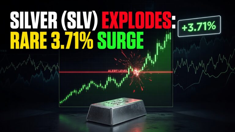 Silver (Slv) Explodes: Rare 3.71% Surge Blasts Past Key Alert Level!