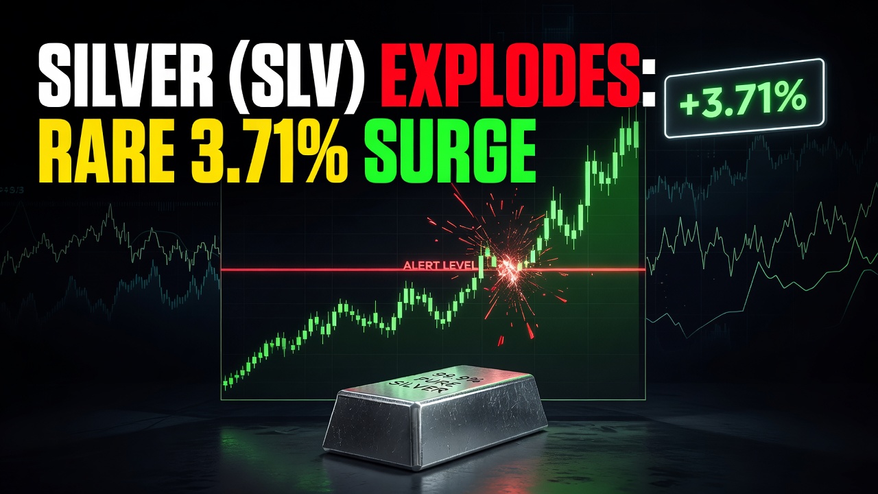Silver (Slv) Explodes: Rare 3.71% Surge Blasts Past Key Alert Level! -- Silver (Slv) Explodes: Rare 3.71% Surge Blasts Past Key Alert Level!