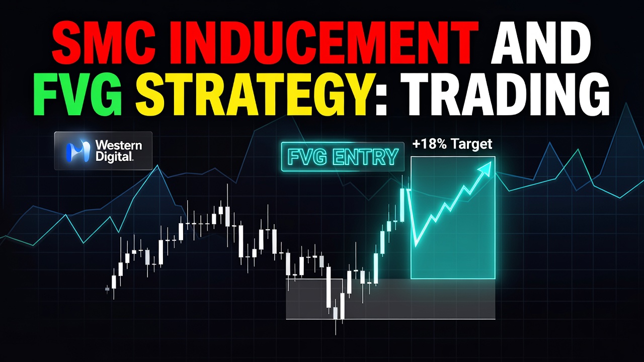 Smc Inducement And Fvg Strategy: Trading Western Digital Post-Earnings -- Smc Inducement And Fvg Strategy: Trading Western Digital Post-Earnings