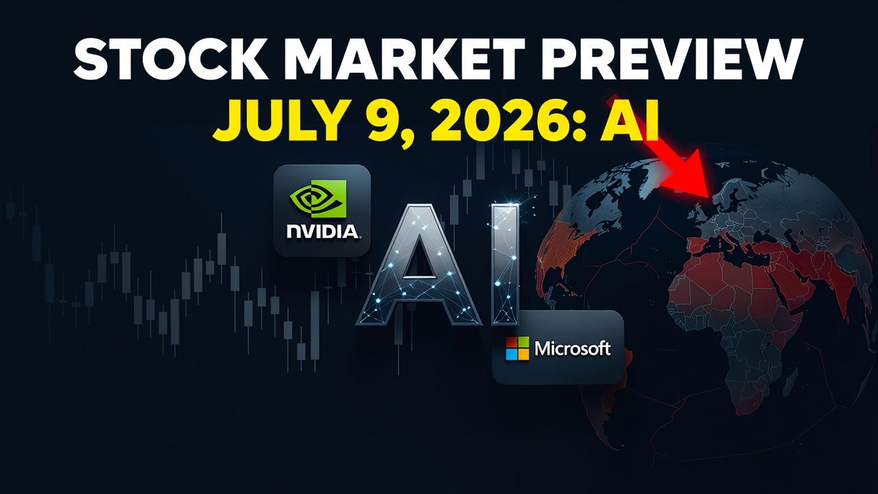 Stock Market Preview July 9, 2026: Ai Dominance And War Jitters