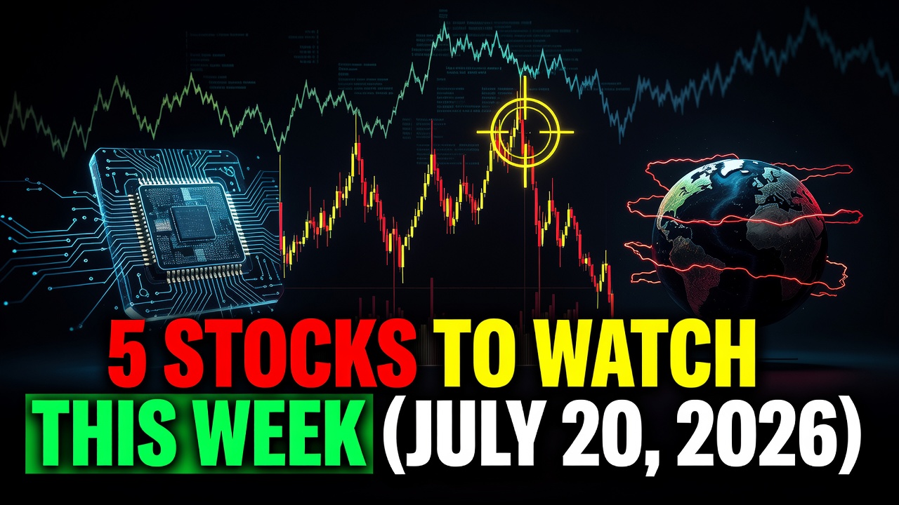 5 Stocks To Watch This Week (July 20, 2026): Geopolitics And Tech Collide -- Trading Strategy Guides,Trading Tutorials,Trading Strategies,Trading Strategy 5 Stocks To Watch This Week (July 20, 2026): Geopolitics And Tech Collide