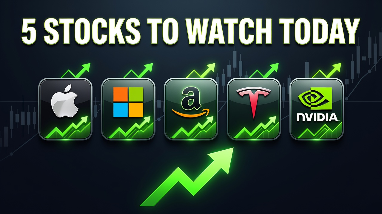 5 Stocks To Watch Today — July 9, 2026 -- 5 Stocks To Watch Today — July 9, 2026