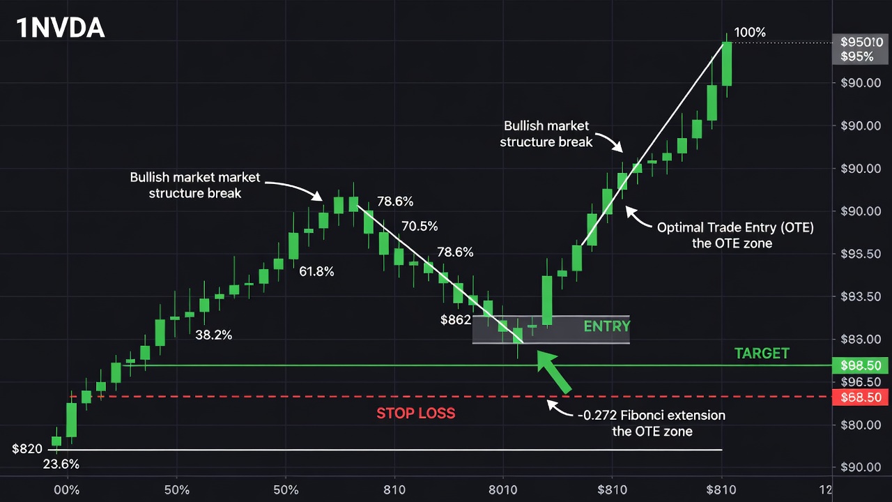 The Complete Guide To Trading Semiconductor Pullbacks With Ict Ote -- The Complete Guide To Trading Semiconductor Pullbacks With Ict Ote — Entry/Exit Example