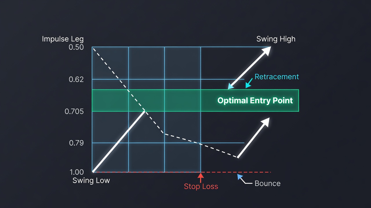 The Complete Guide To Trading Semiconductor Pullbacks With Ict Ote -- The Complete Guide To Trading Semiconductor Pullbacks With Ict Ote — Setup Diagram