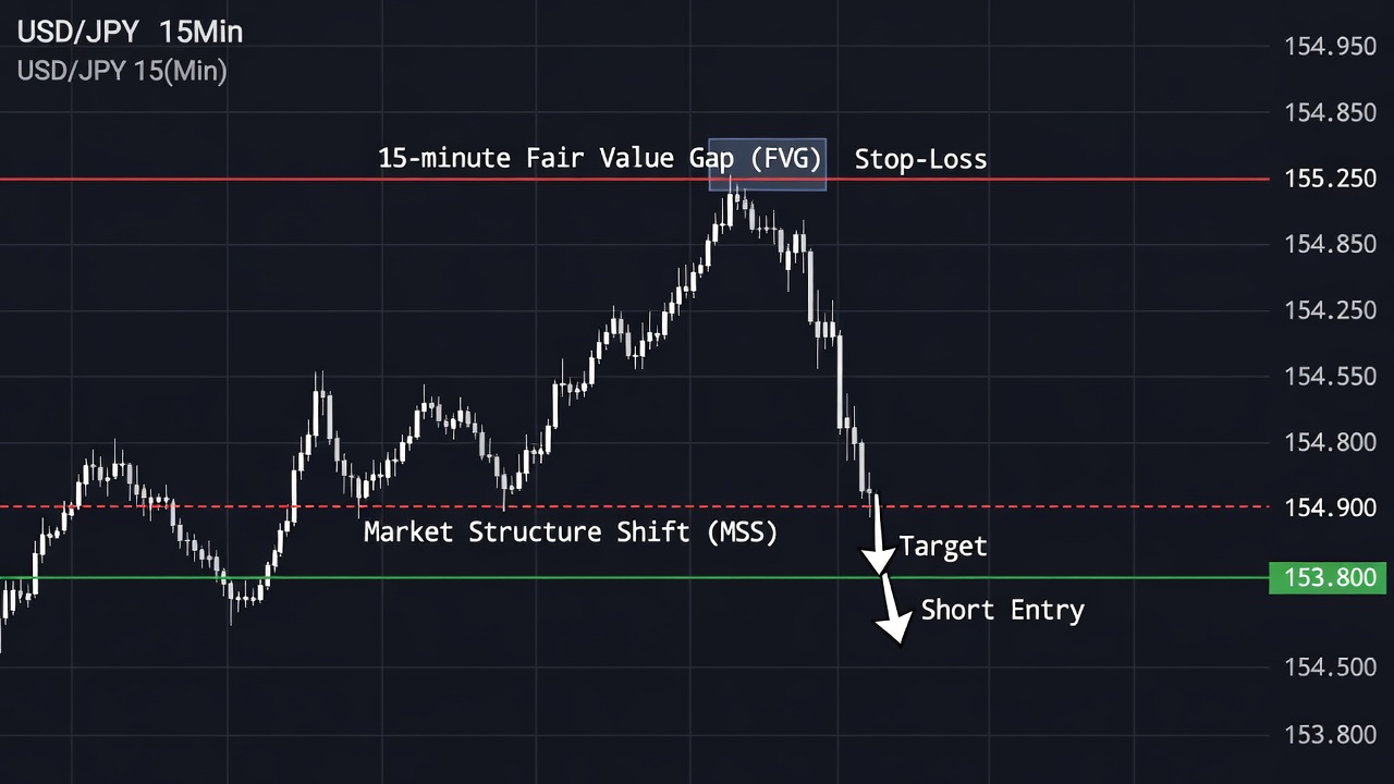 The Complete Guide To Trading Usd/Jpy With Ict Mss And Fvg -- The Complete Guide To Trading Usd/Jpy With Ict Mss And Fvg — Entry/Exit Example