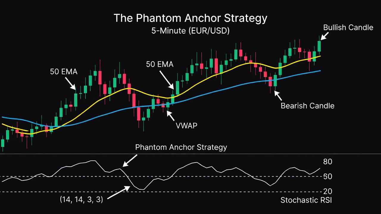 The Phantom Anchor: Capture High-Probability Reversals Off Vwap -- The Phantom Anchor — Setup Diagram