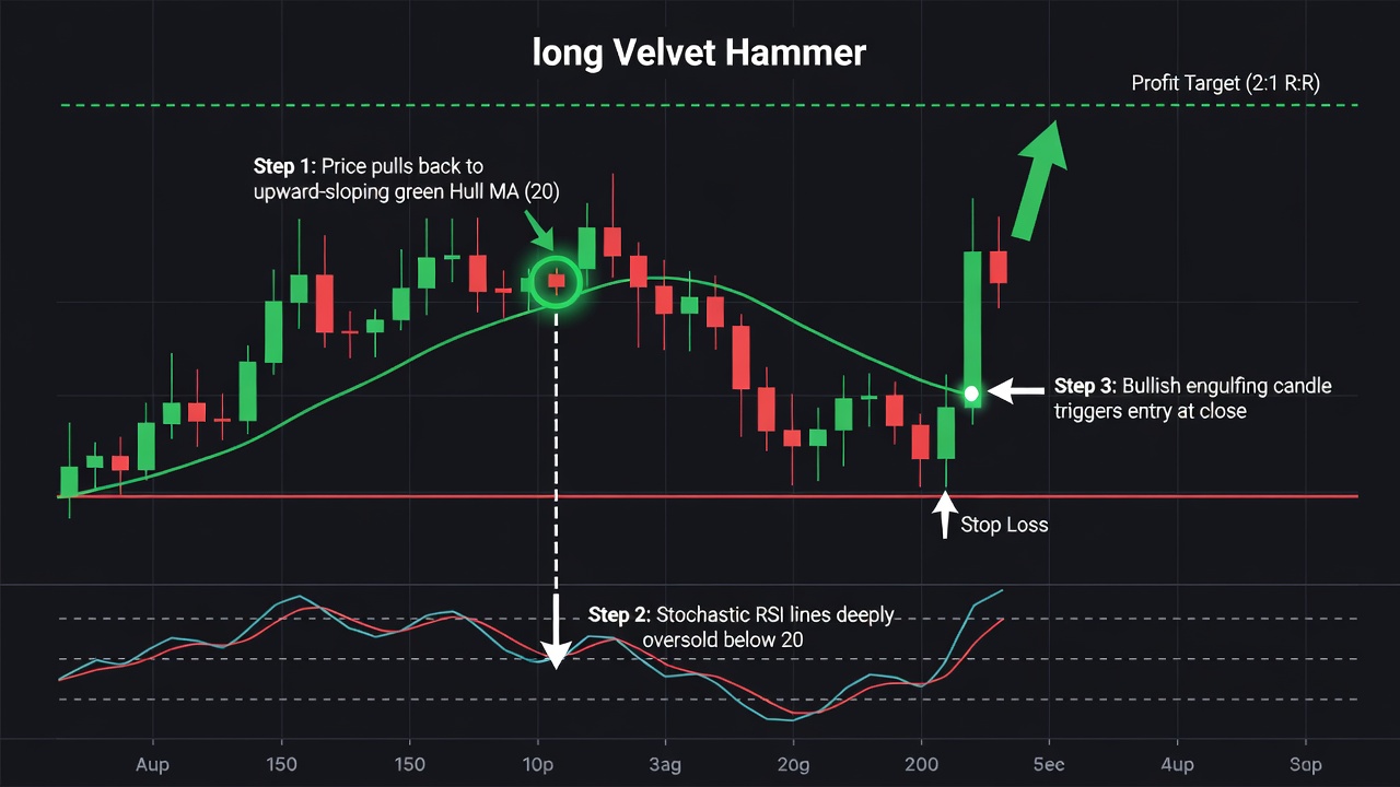 The Velvet Hammer: A Precision Momentum Reversal Strategy -- The Velvet Hammer — 3-Step Entry Example