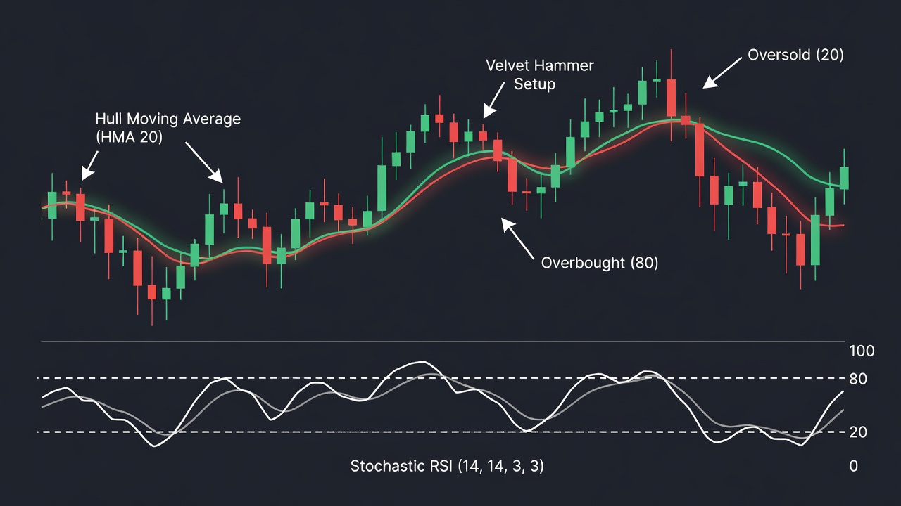 The Velvet Hammer: A Precision Momentum Reversal Strategy -- The Velvet Hammer — Setup Diagram