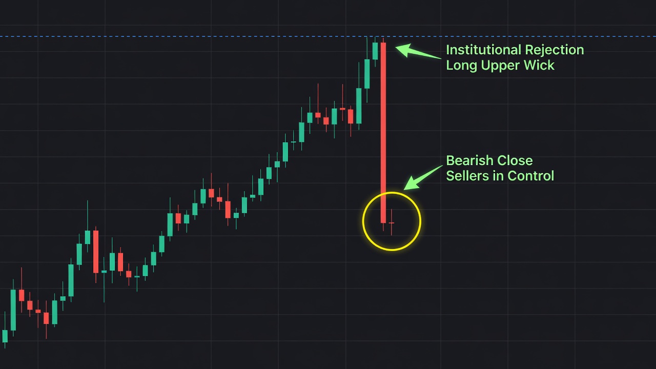 Topping Tail Candlestick Strategy: The Complete Guide -- Topping Tail Candlestick Strategy: The Complete Guide — How To Identify The Pattern