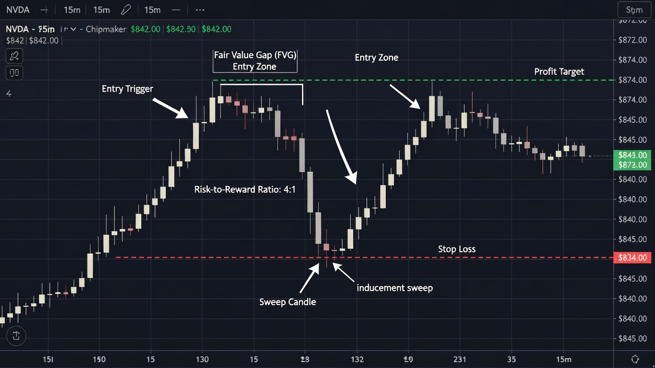 Ultimate Guide To Trading Smc Inducement And Fvg In Chipmaker Stocks -- Ultimate Guide To Trading Smc Inducement And Fvg In Chipmaker Stocks — Entry/Exit Example