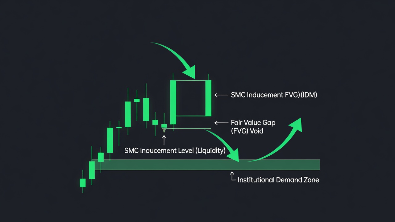 Ultimate Guide To Trading Smc Inducement And Fvg In Chipmaker Stocks -- Ultimate Guide To Trading Smc Inducement And Fvg In Chipmaker Stocks — Setup Diagram