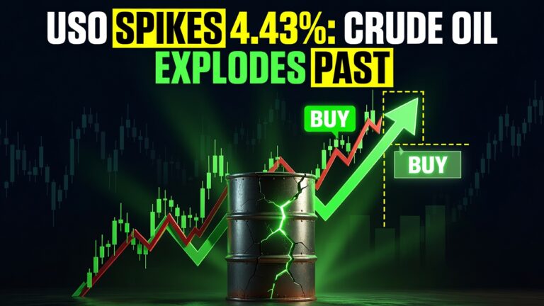 Uso Spikes 4.43%: Crude Oil Explodes Past Key Resistance July 13, 2026