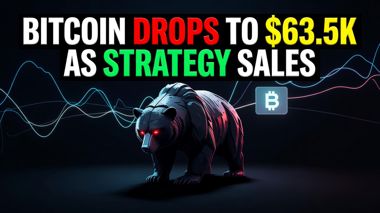 Bitcoin Drops To .5K As Strategy Sales And Macro Caution Hit