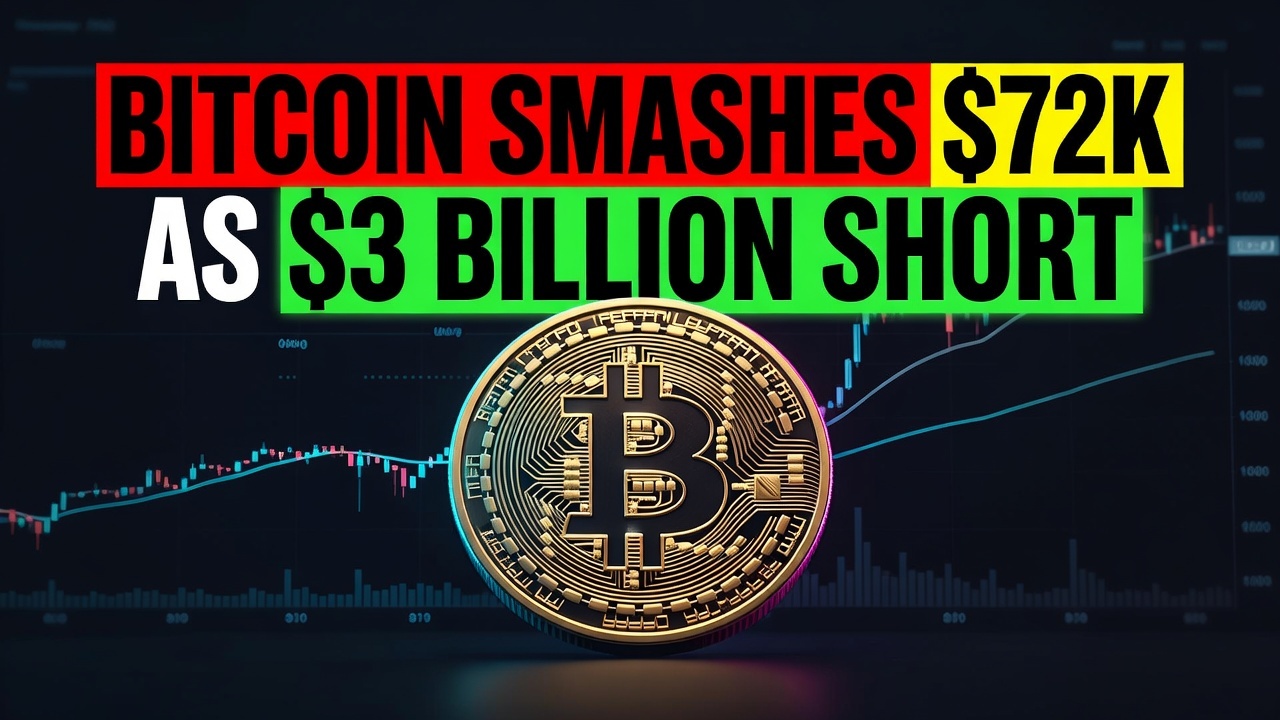 Bitcoin Smashes K As  Billion Short Squeeze Sparks Market Rally