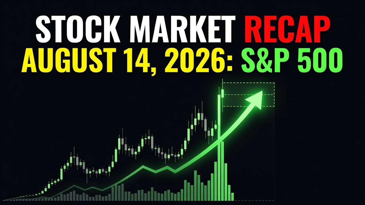 Stock Market Recap August 14, 2026: S&P 500 Secures 3rd Weekly Gain
