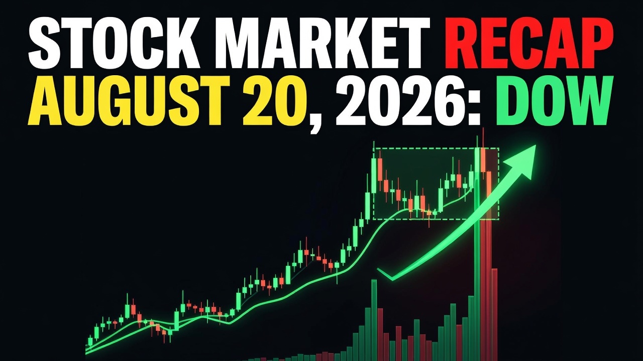 Stock Market Recap August 20, 2026: Dow Triggers Bearish Breakdown