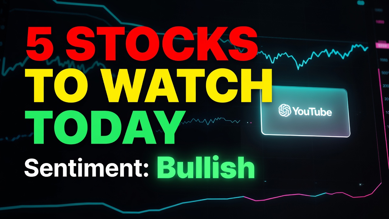 5 Stocks To Watch Today — August 11, 2026