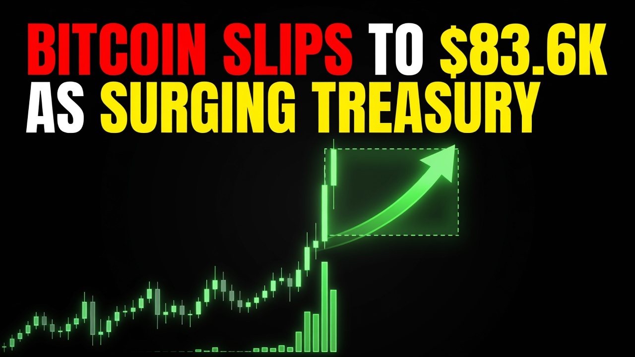 Bitcoin Slips To .6K As Surging Treasury Yields Cap Momentum