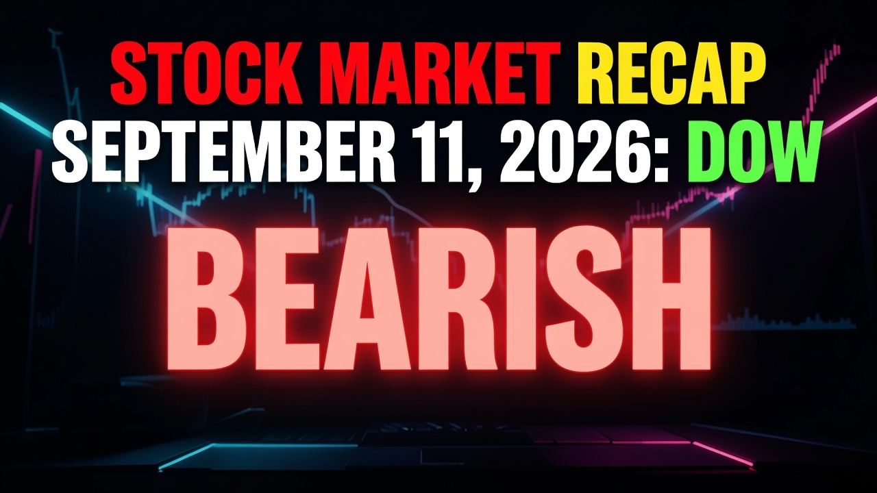 Stock Market Recap September 11, 2026: Dow Drops As Oil Tests 0 -- Trading Strategy Guides,Trading Tutorials,Trading Strategies,Trading Strategy Stock Market Recap September 11, 2026: Dow Drops As Oil Tests 0