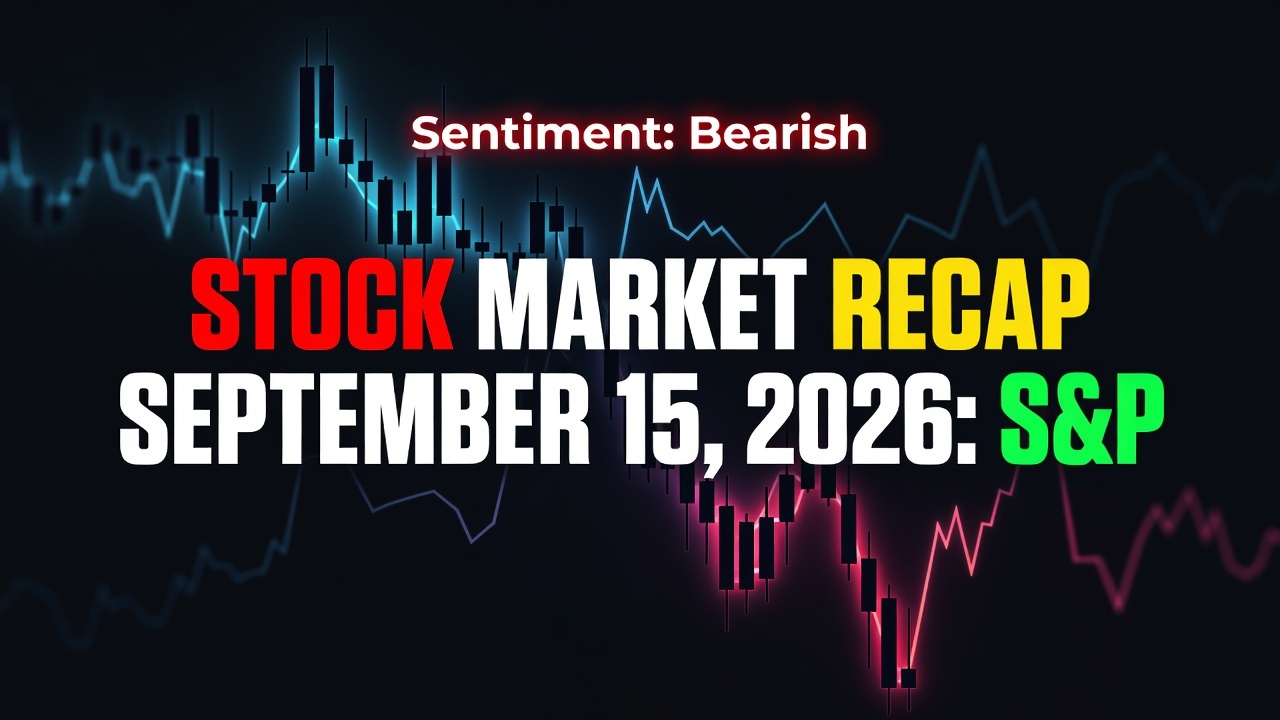 Stock Market Recap September 15, 2026: S&Amp;Amp;P 500 Breaks Key Support -- Trading Strategy Guides,Trading Tutorials,Trading Strategies,Trading Strategy Stock Market Recap September 15, 2026: S&Amp;Amp;P 500 Breaks Key Support