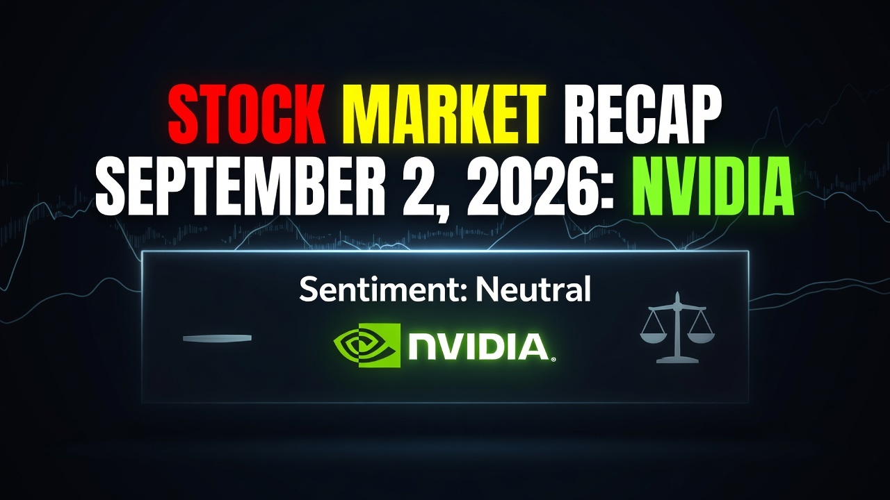 Stock Market Recap September 2, 2026: Nvidia Rallies As Palantir Slumps -- Trading Strategy Guides,Trading Tutorials,Trading Strategies,Trading Strategy Stock Market Recap September 2, 2026: Nvidia Rallies As Palantir Slumps