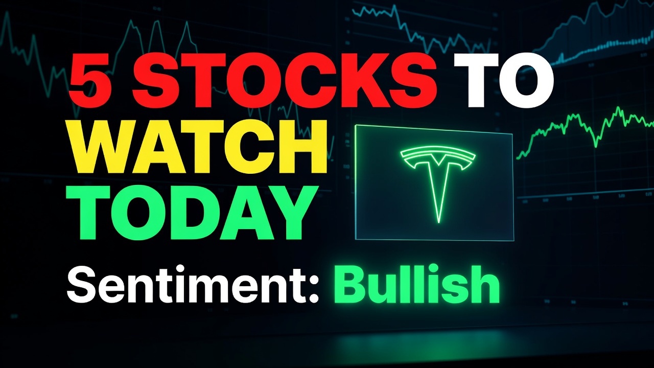 5 Stocks To Watch Today — September 18, 2026 -- Trading Strategy Guides,Trading Tutorials,Trading Strategies,Trading Strategy 5 Stocks To Watch Today — September 18, 2026
