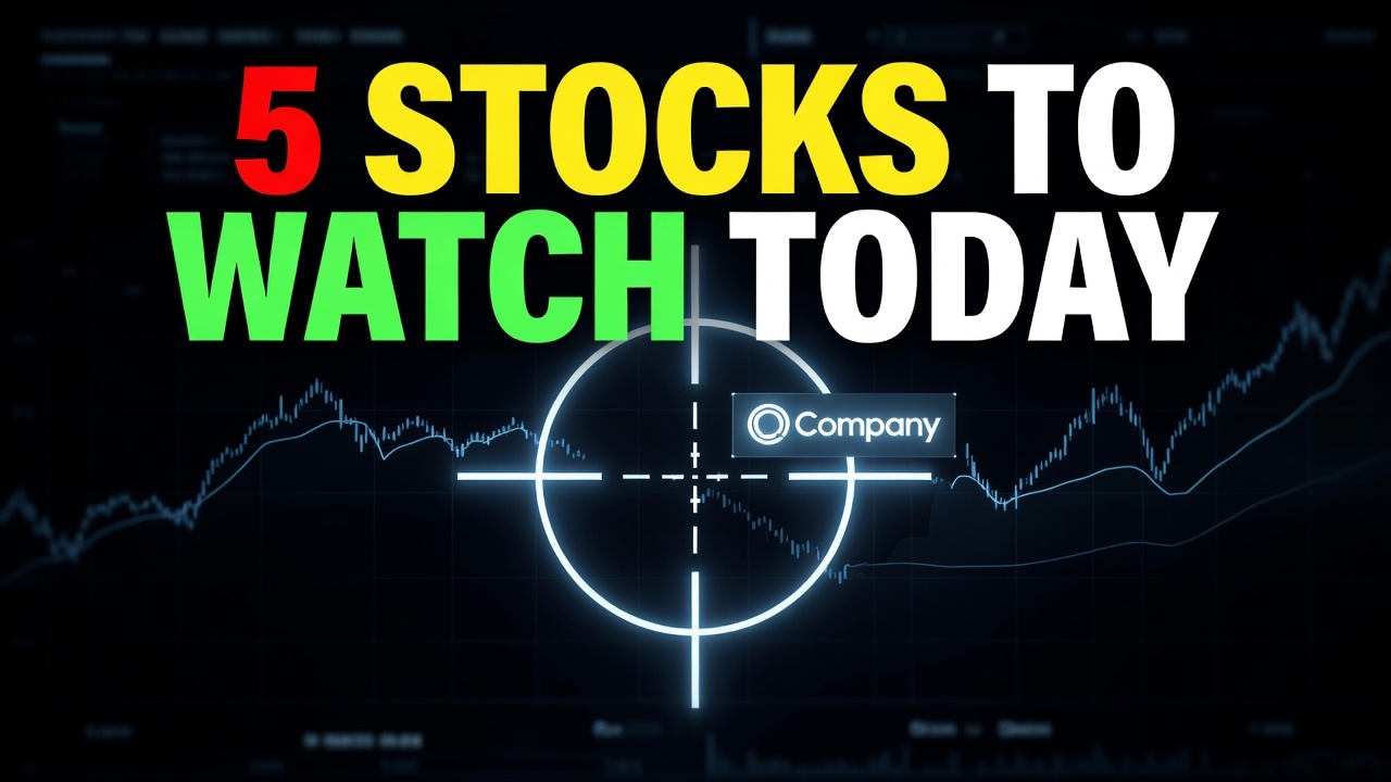 5 Stocks To Watch Today — September 25, 2026