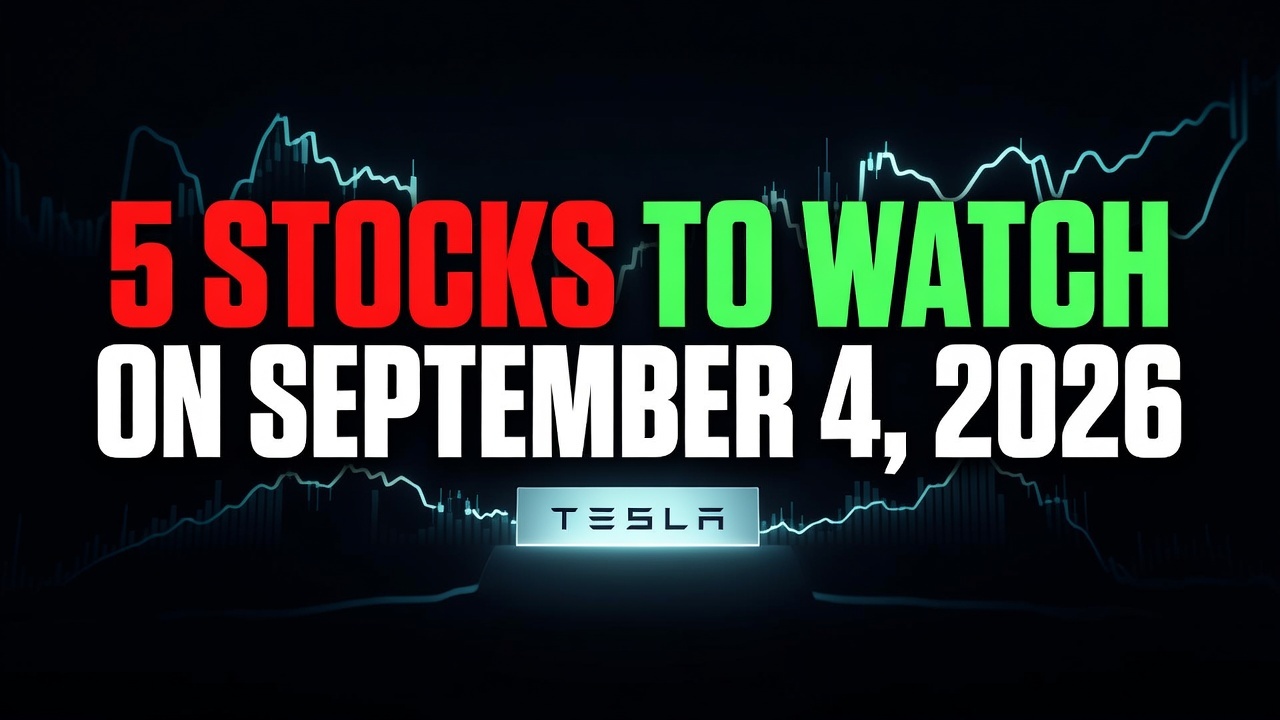5 Stocks To Watch On September 4, 2026: Crypto Boosts And Crowded Exits