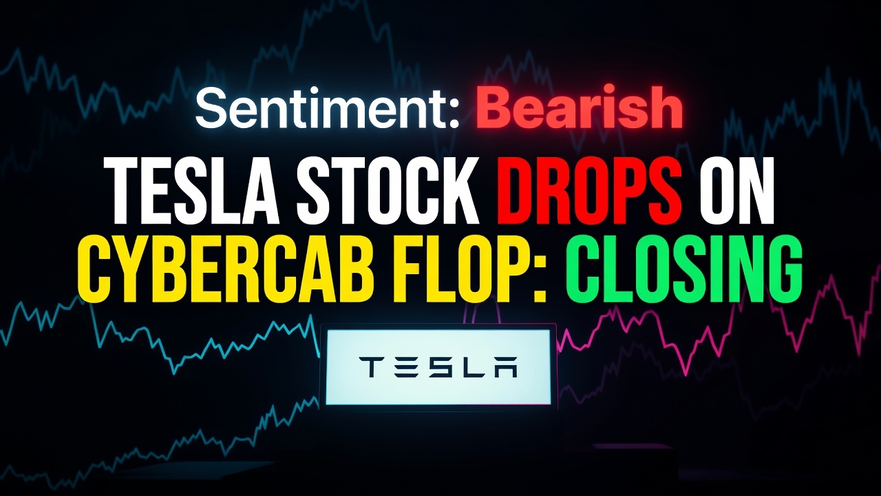 Tesla Stock Drops On Cybercab Flop: Closing Bell September 4, 2026