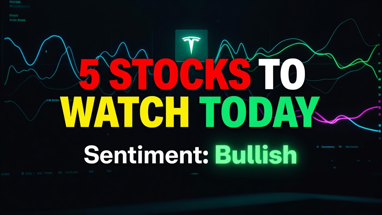 5 Stocks To Watch Today — October 2, 2026